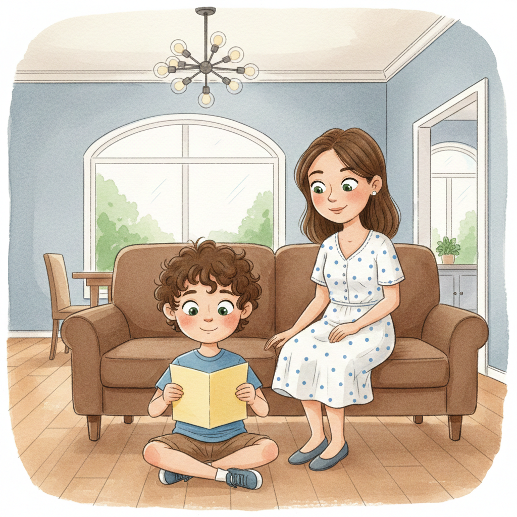 Marcos inicia a dobradura do barquinho com um papel amarelo.