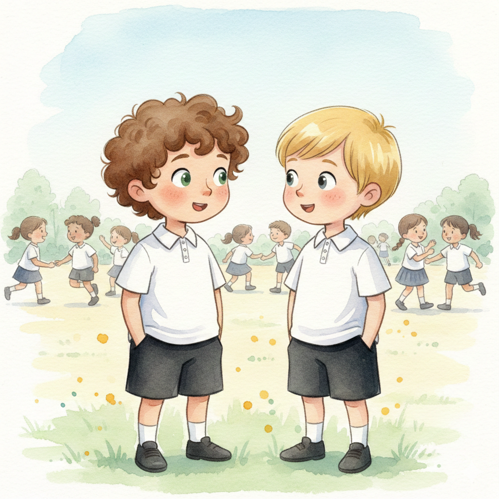 Pedro conversa com marcos