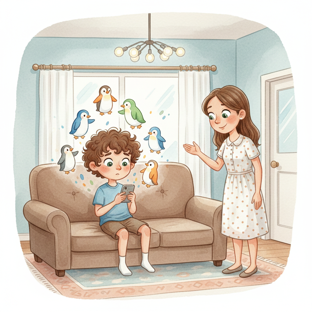 Marcos jogando clube dos pinguins